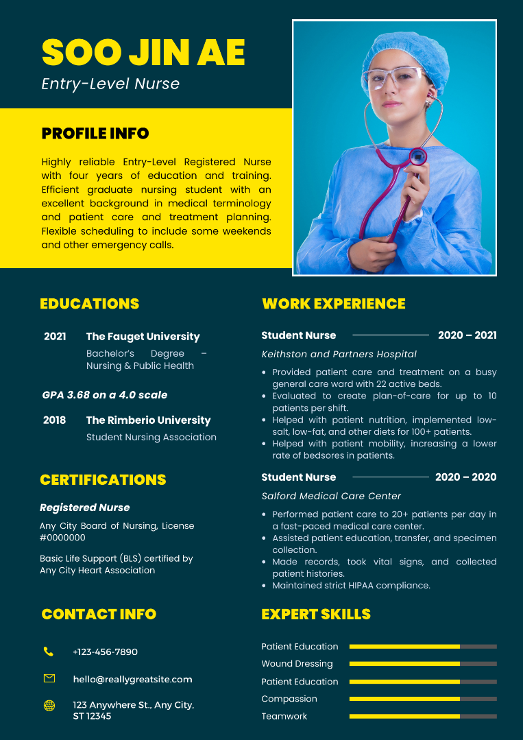Sample Talent Profile 06