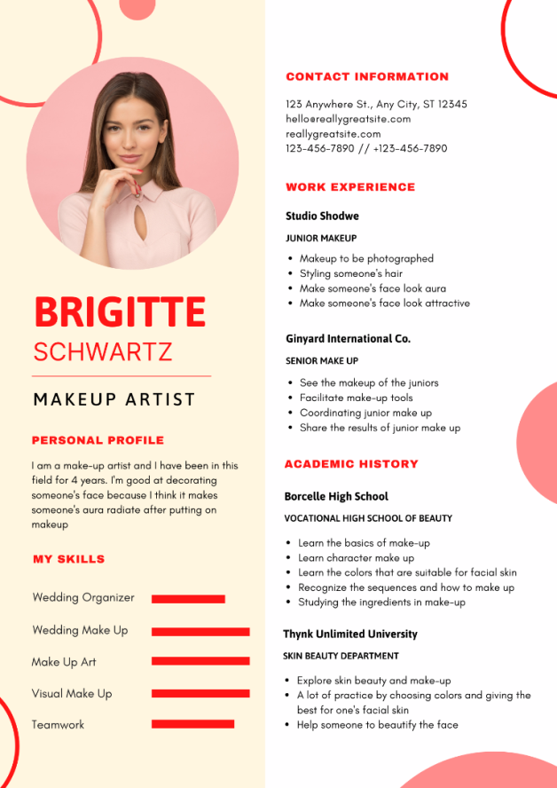 Sample Talent Profile 52