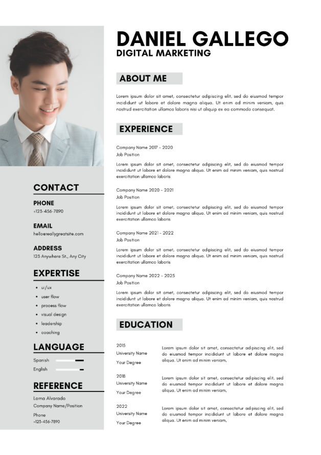 Sample Talent Profile 90